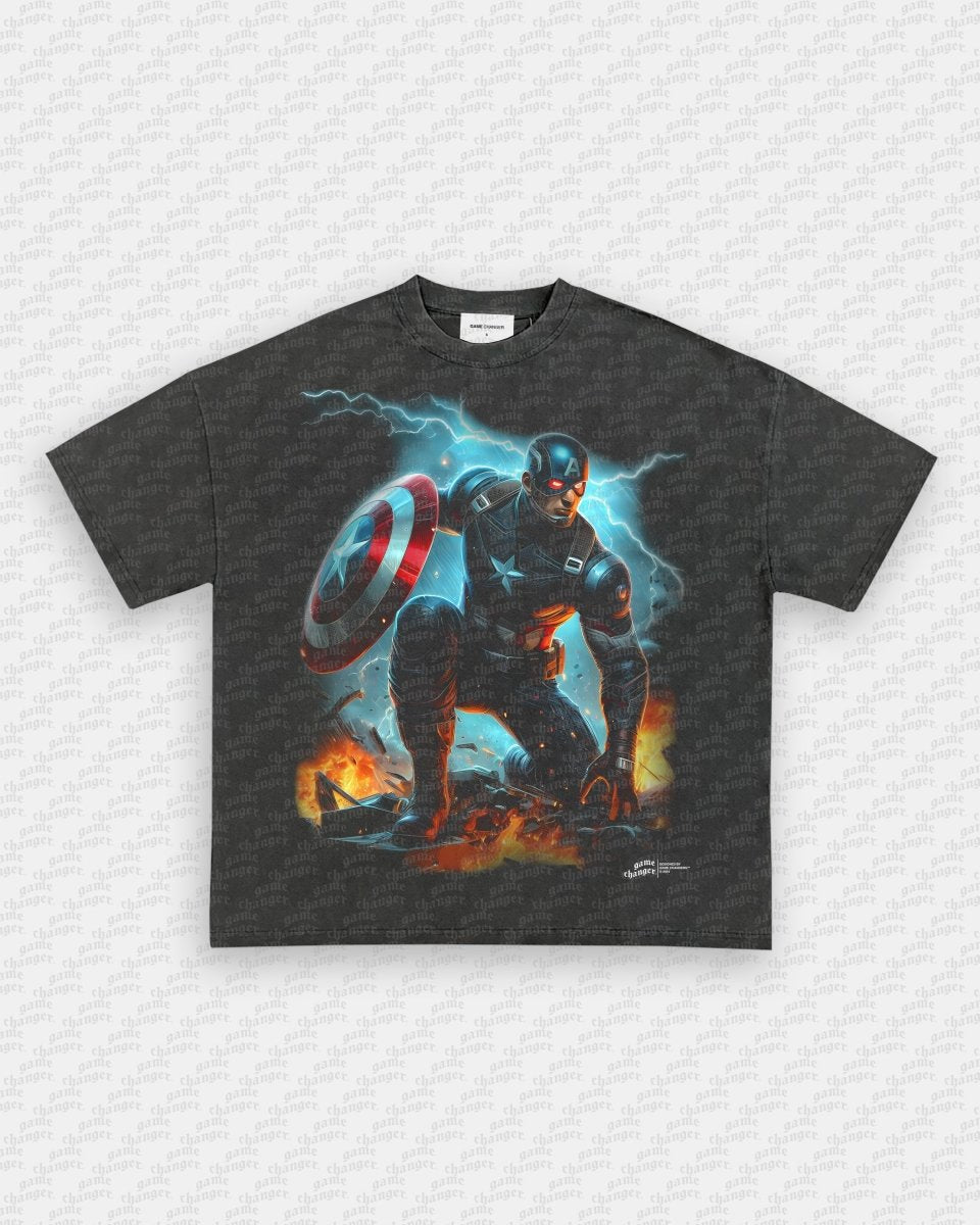 CAPTAIN AMERICA V6 TEE - GAME CHANGERS