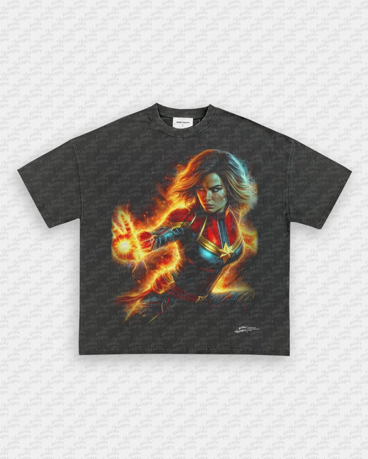 CAPTAIN MARVEL TEE - GAME CHANGERS