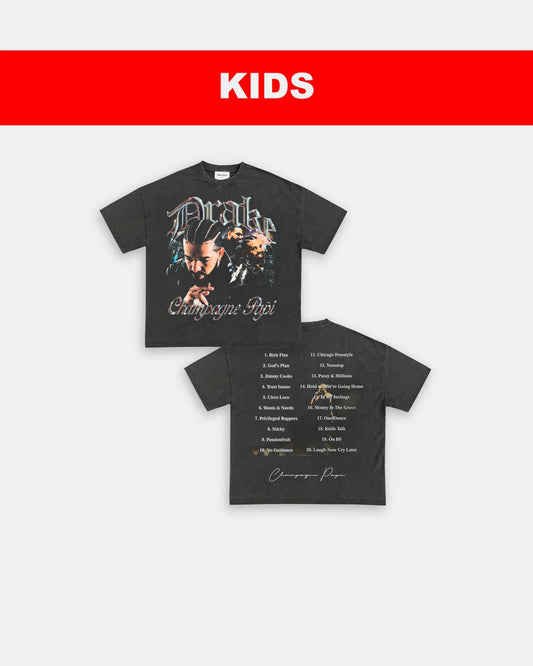 CHAMPAGNE PAPI - KIDS TEE - [DS] - GAME CHANGERS