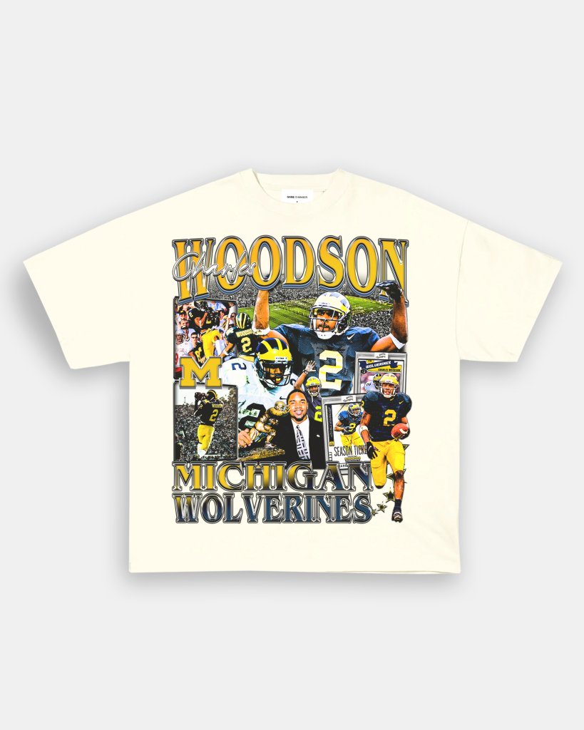 CHARLES WOODSON - MICHIGAN TEE - VIP - GAME CHANGERS TEE