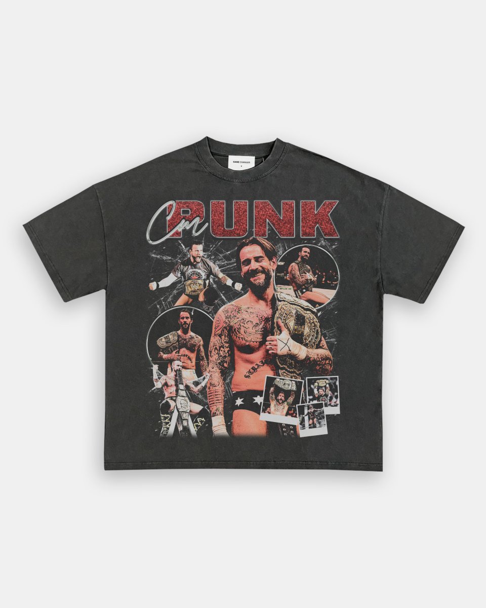 CM PUNK TEE – GAME CHANGERS