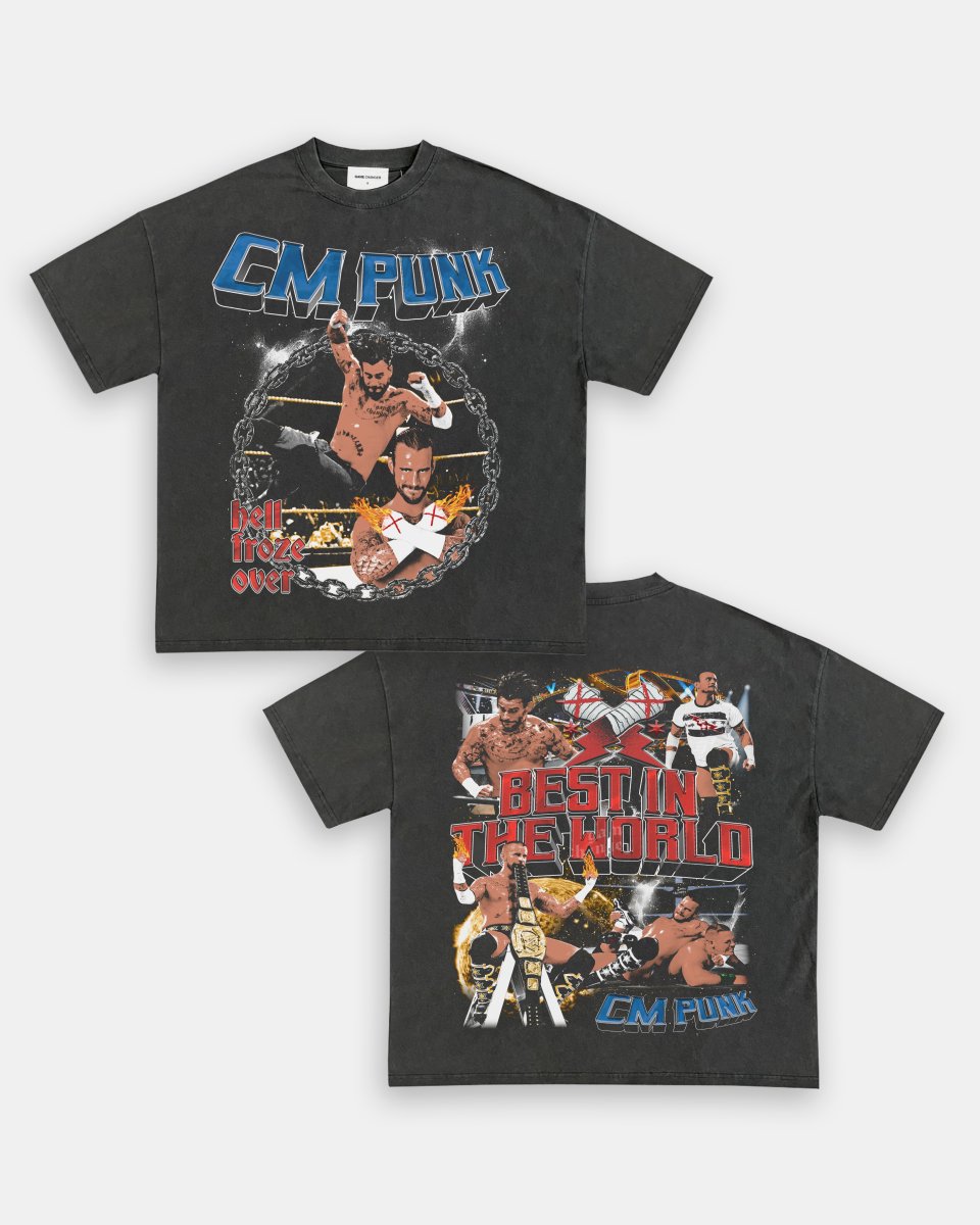 CM PUNK V2 TEE - [DS] – GAME CHANGERS