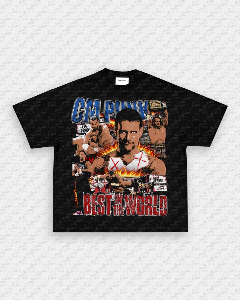 CM PUNK V3 TEE - GAME CHANGERS