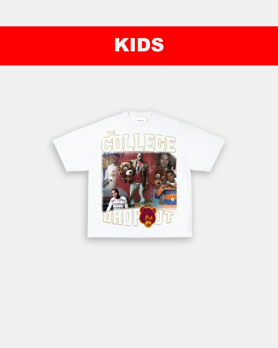 COLLEGE DROPOUT - KIDS TEE - GAME CHANGERS