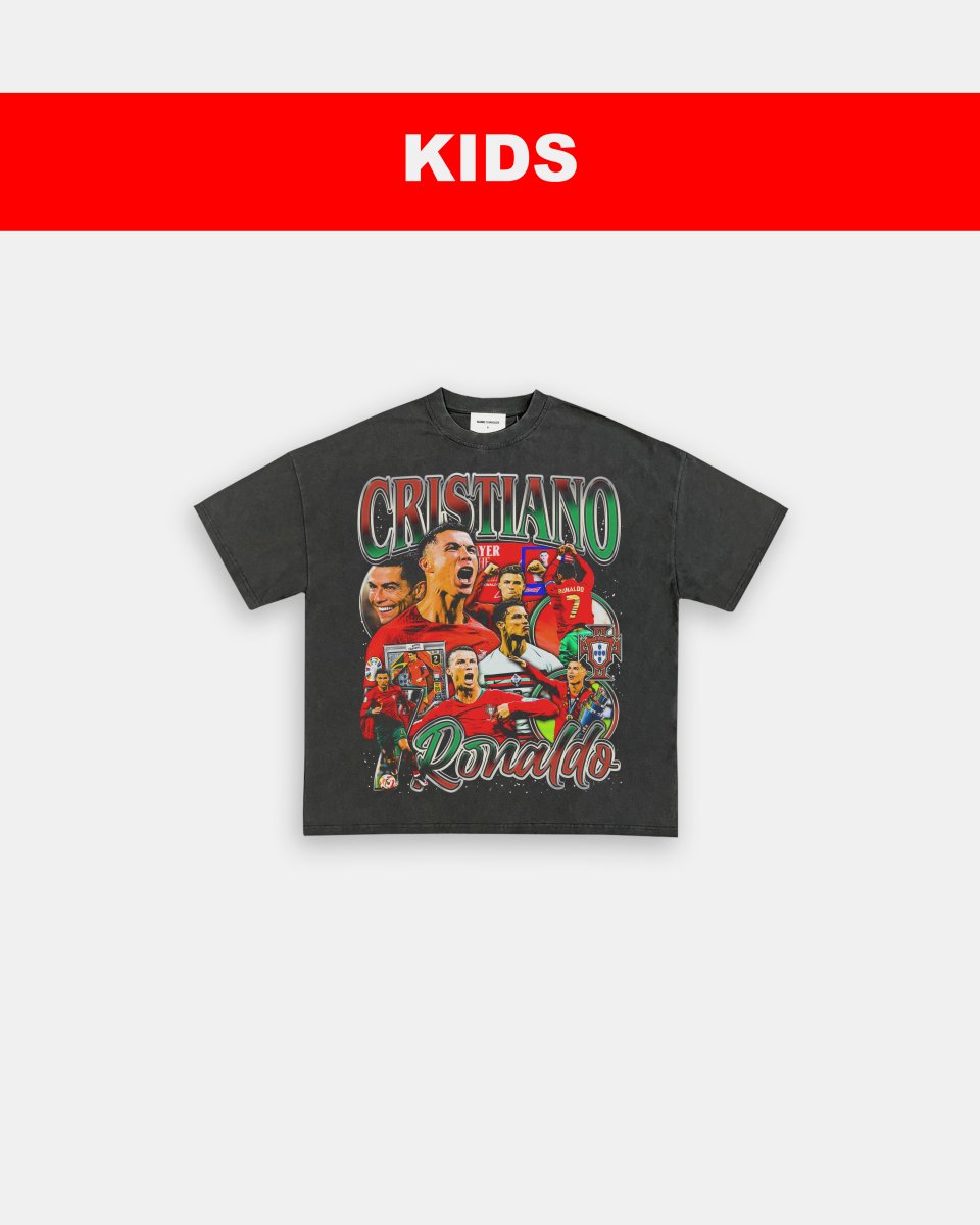 CRISTIANO RONALDO - KIDS TEE - GAME CHANGERS