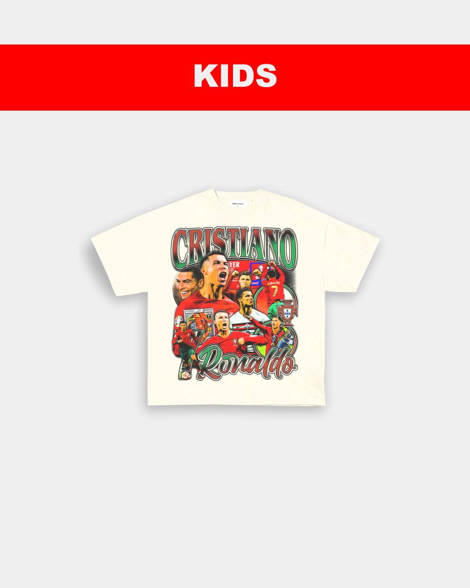 CRISTIANO RONALDO - KIDS TEE - GAME CHANGERS