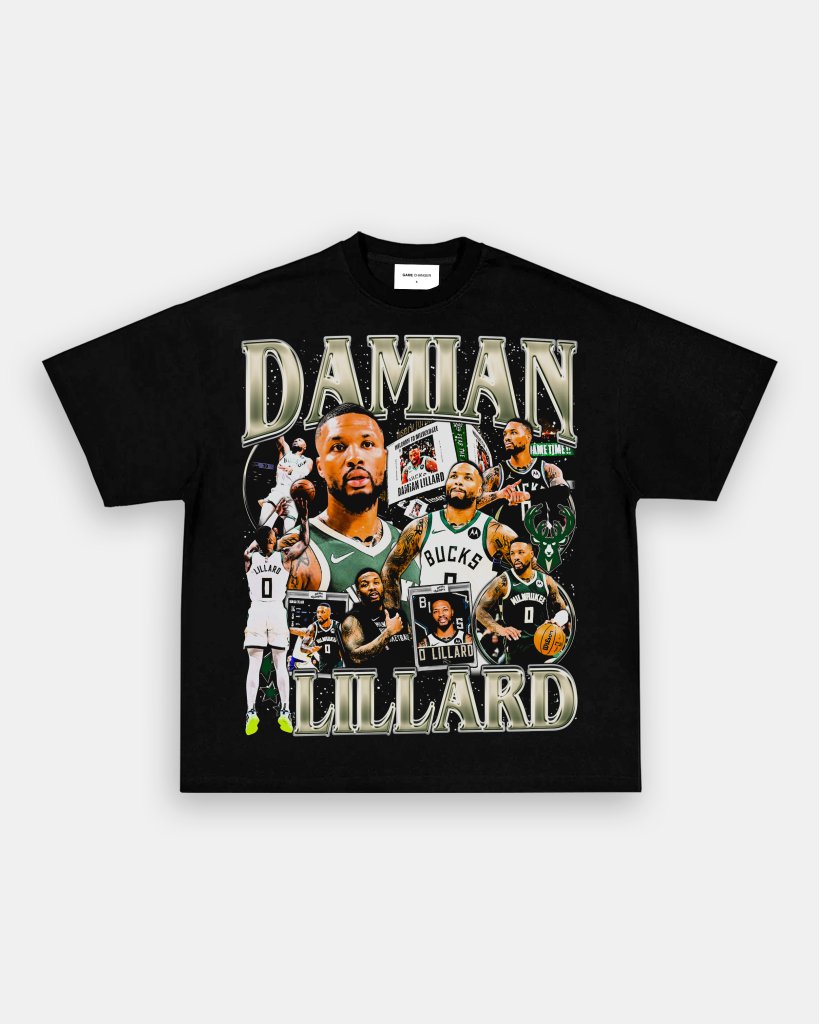 DAMIAN LILLARD - BUCKS TEE - VIP - GAME CHANGERS TEE