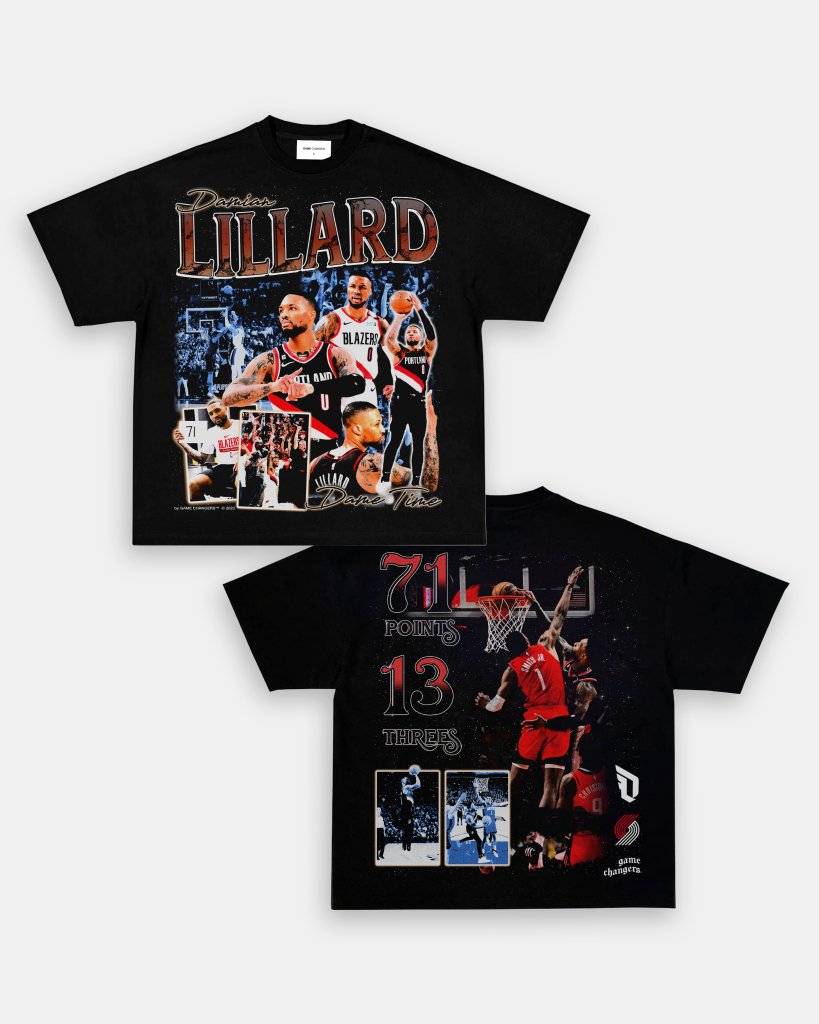 DAMIAN LILLARD TEE - [DS] - VIP - GAME CHANGERS TEE