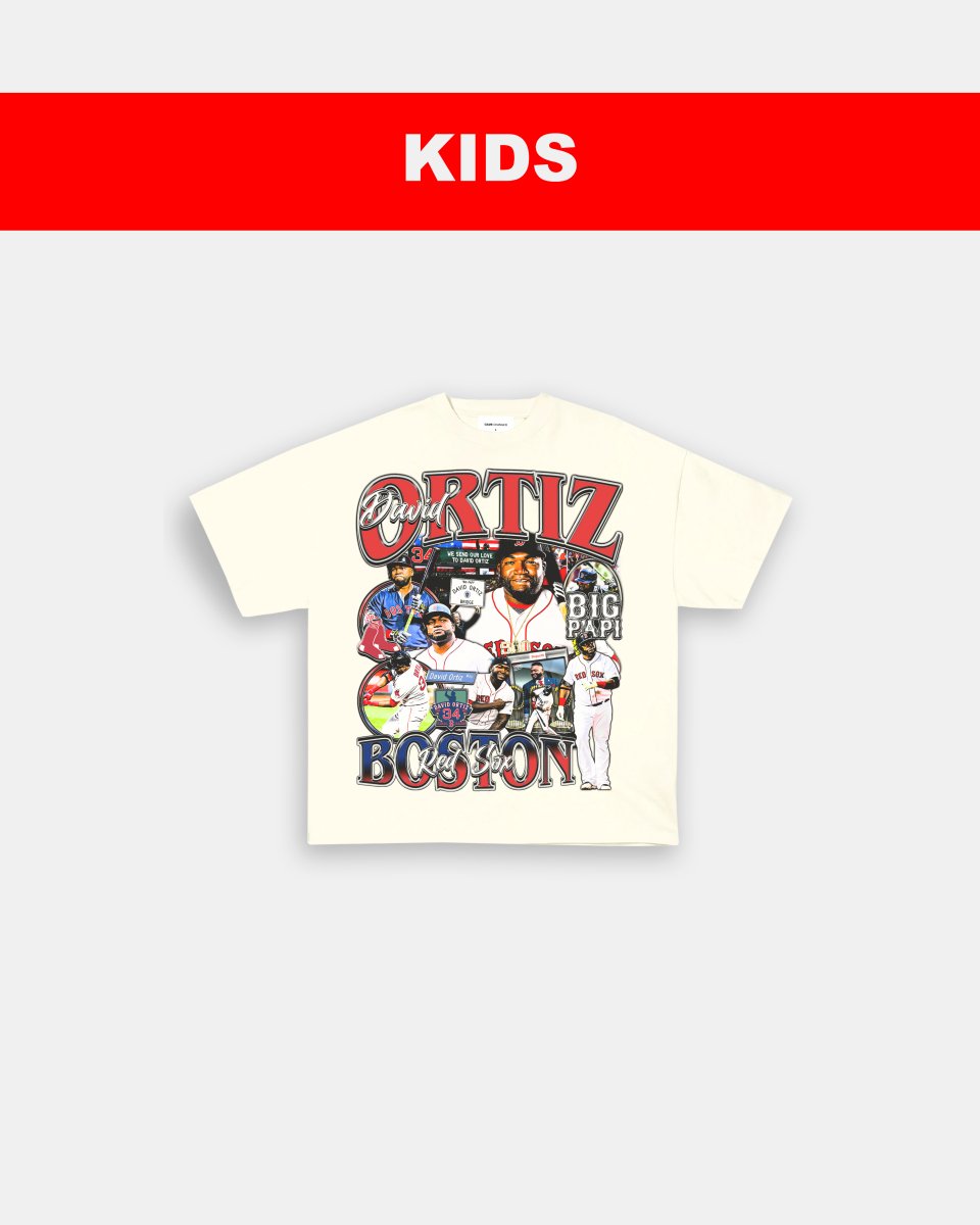 DAVID ORTIZ - KIDS TEE - GAME CHANGERS