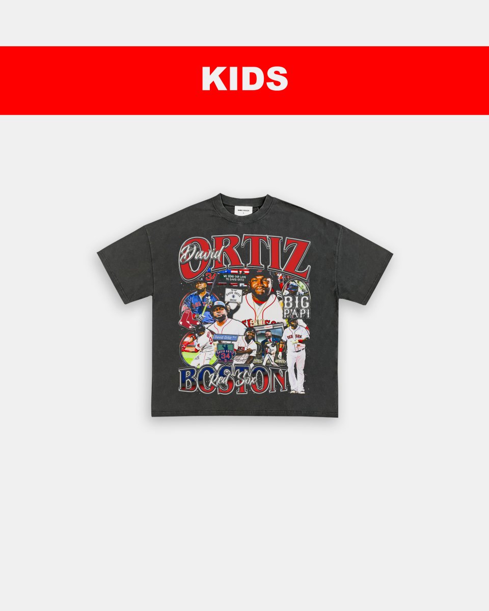 DAVID ORTIZ - KIDS TEE - GAME CHANGERS