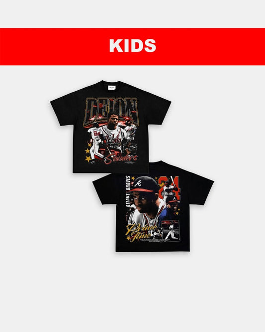 DEION SANDERS - BRAVES - KIDS TEE - [DS] - GAME CHANGERS