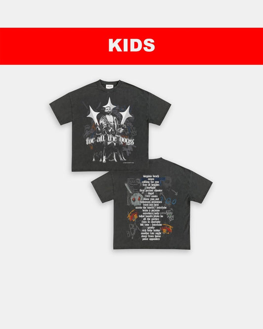FOR ALL THE DOGS V4 - KIDS TEE - [DS] - GAME CHANGERS