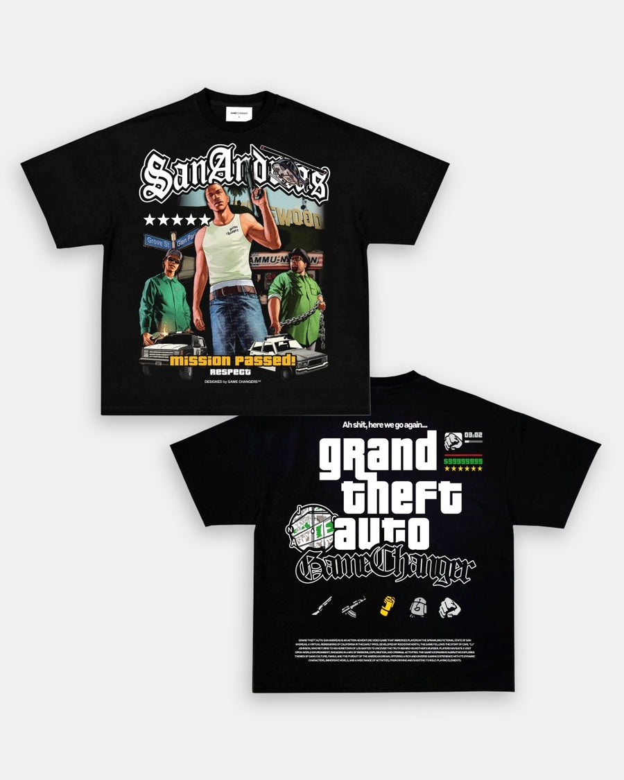 GTA SAN ANDREAS TEE - [DS] - GAME CHANGERS