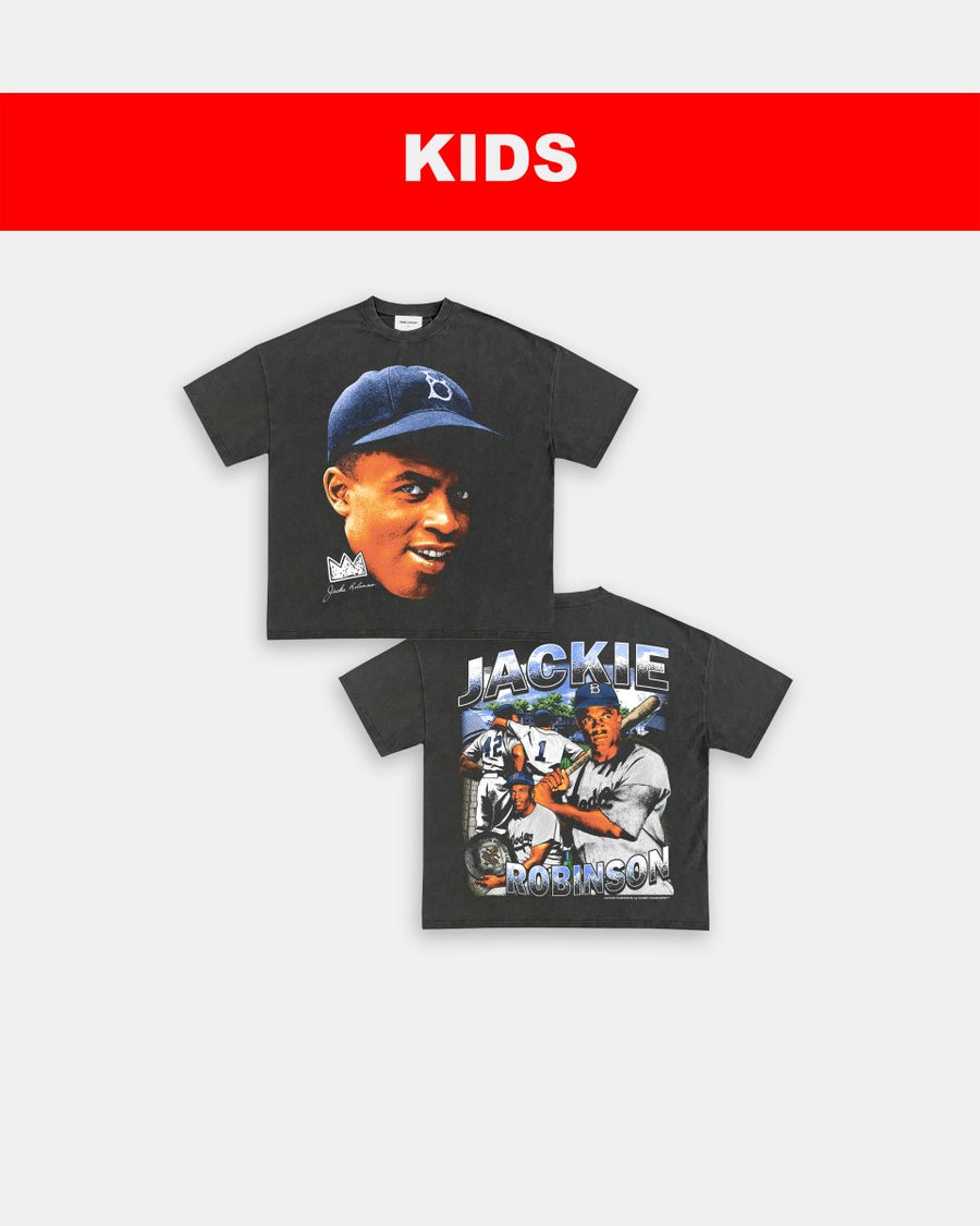 JACKIE ROBINSON - KIDS TEE - [DS] - GAME CHANGERS