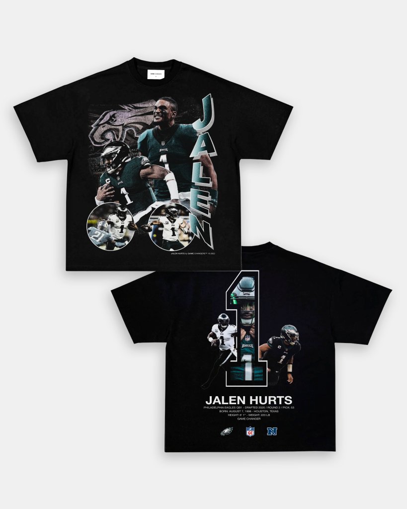 JALEN HURTS VINTAGE TEE - [DS] - VIP - GAME CHANGERS TEE
