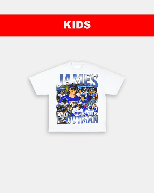 JAMES OUTMAN - KIDS TEE - GAME CHANGERS