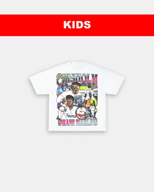 JAZZ CHISHOLM JR - KIDS TEE - GAME CHANGERS