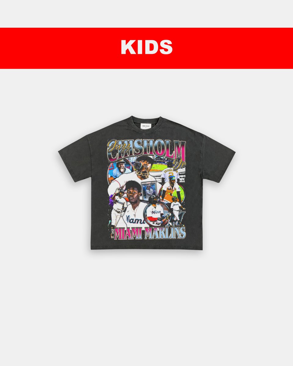 JAZZ CHISHOLM JR - KIDS TEE - GAME CHANGERS