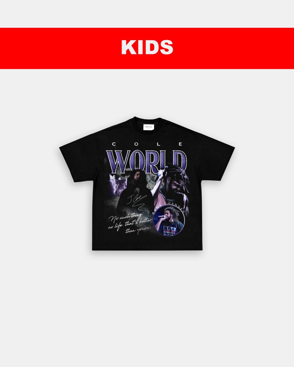 JCOLE TEE - KIDS TEE - GAME CHANGERS