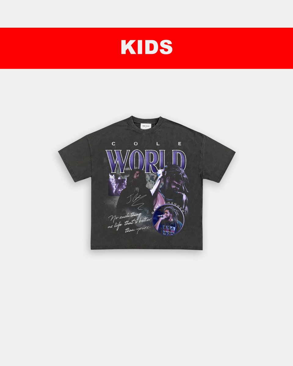 JCOLE TEE - KIDS TEE - GAME CHANGERS