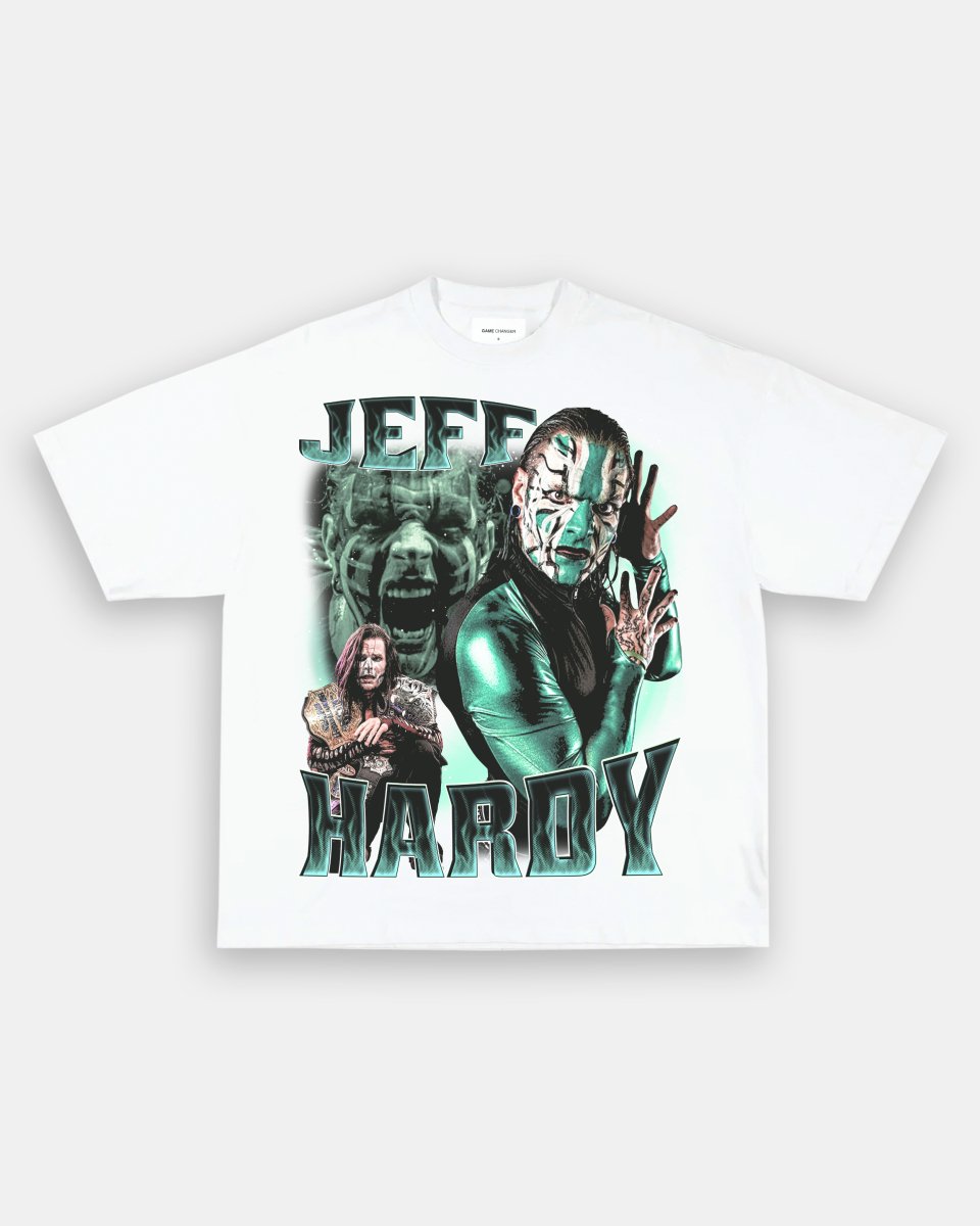 T-shirt Unisexe Jeff Hardy - Marque De Catch/wrestling, Coton Gildan 5000, Tailles S à 4XL, Neuf Avec étiquettes