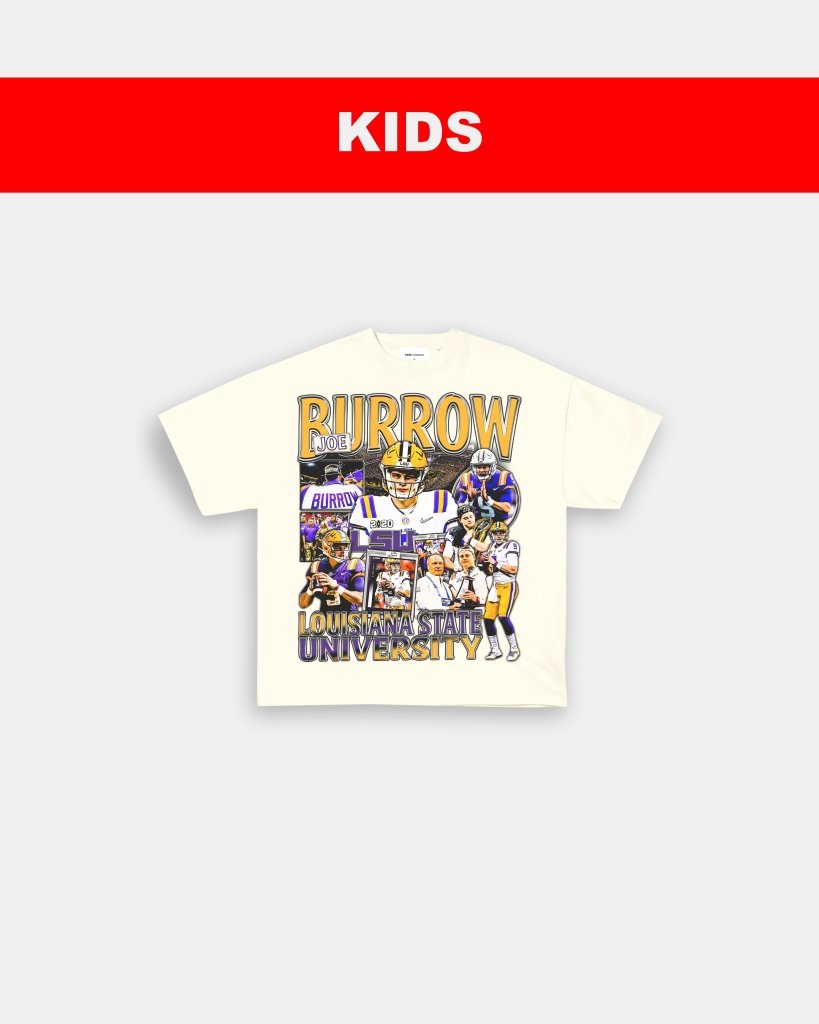 JOE BURROW - LSU - KIDS TEE - VIP - GAME CHANGERS TEE