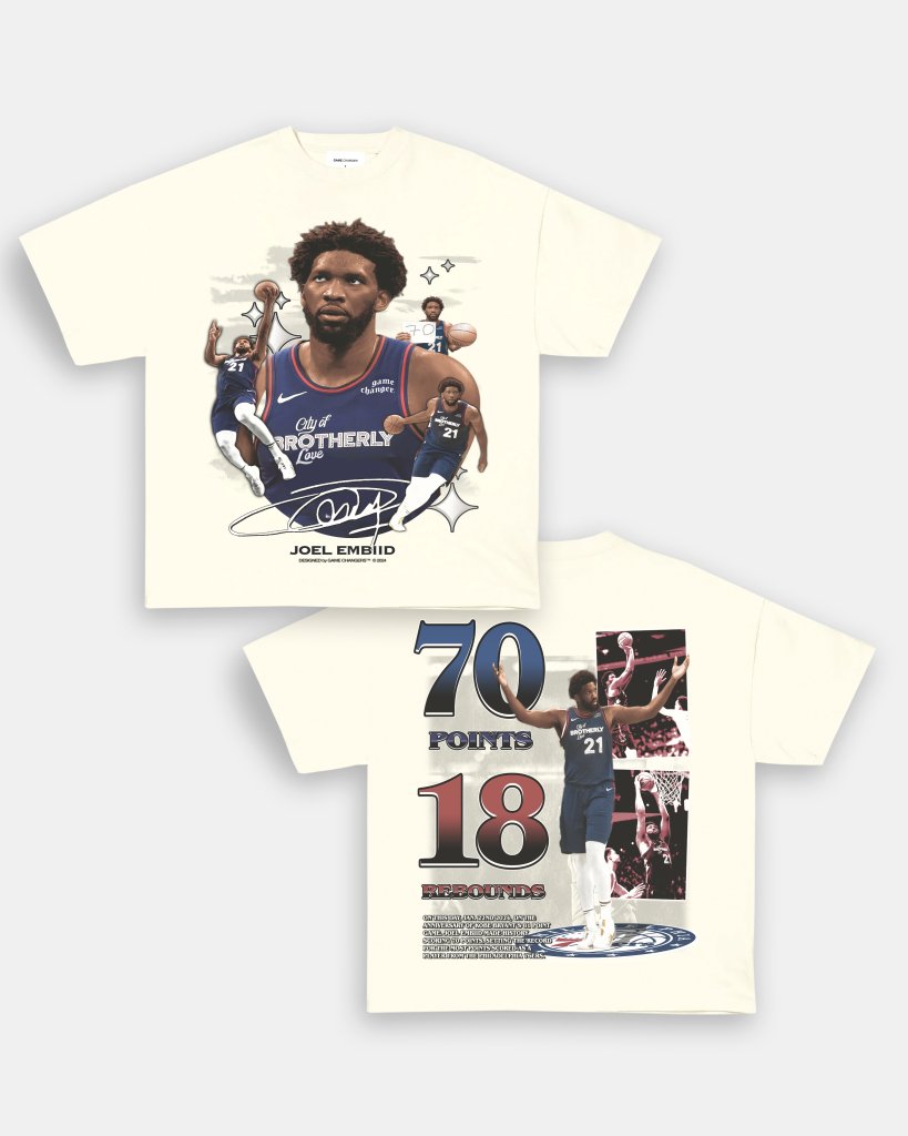 JOEL EMBIID V2 TEE - [DS] - VIP - GAME CHANGERS TEE