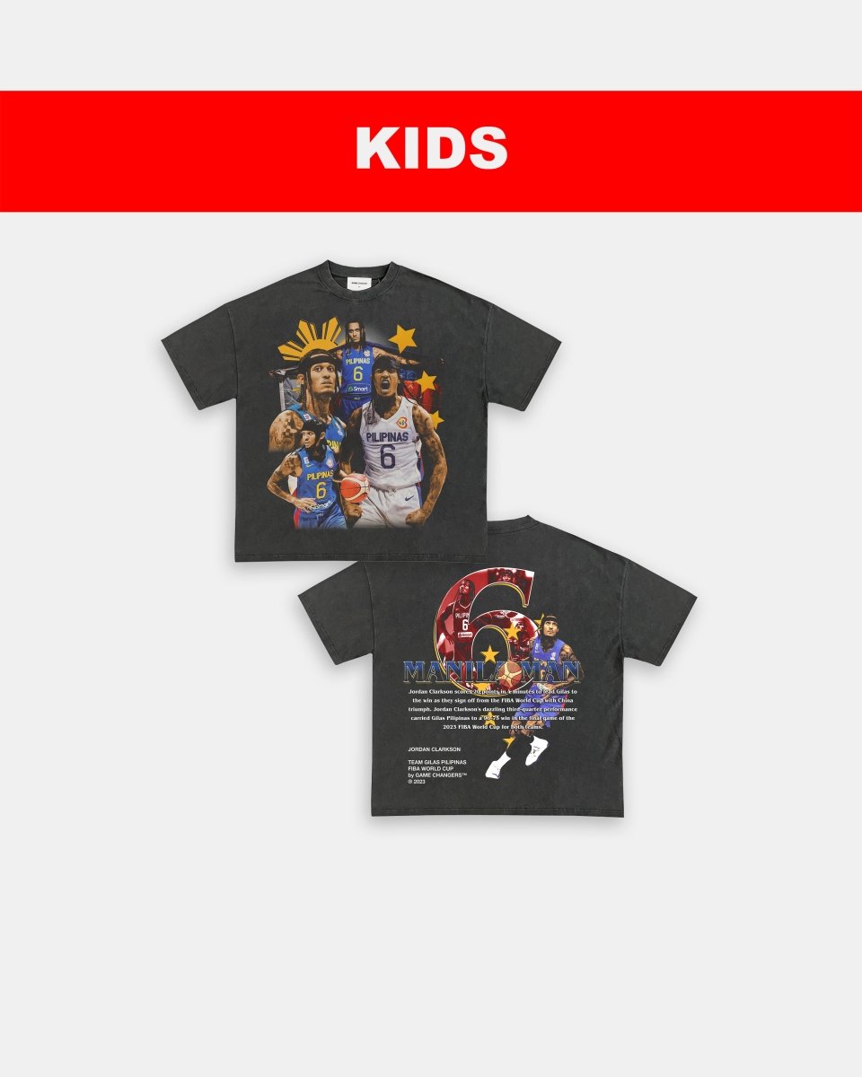 JORDAN CLARKSON - PILIPINAS - KIDS TEE - [DS] - GAME CHANGERS