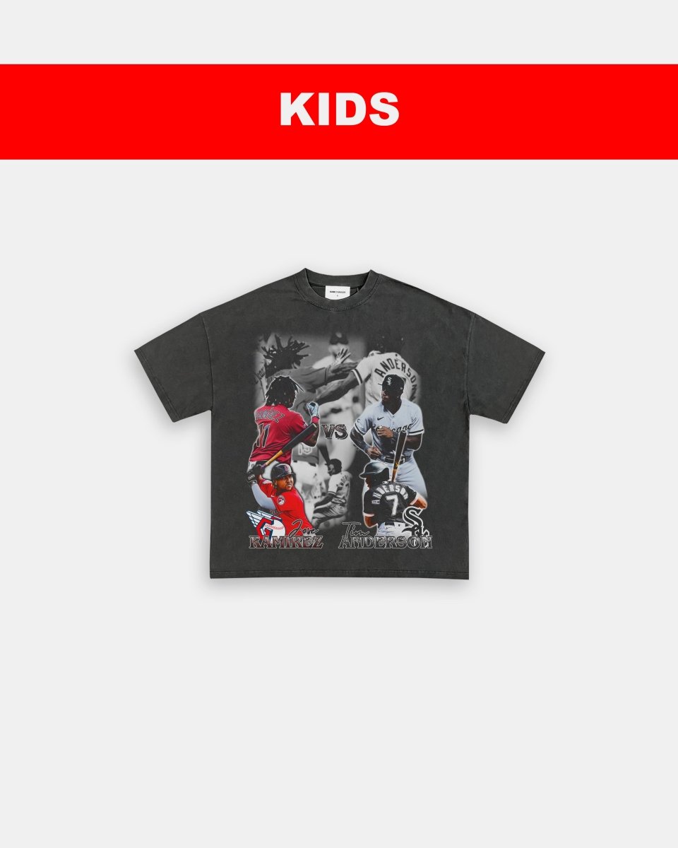 JOSE RAMIREZ VS TIM ANDERSON - KIDS TEE - GAME CHANGERS