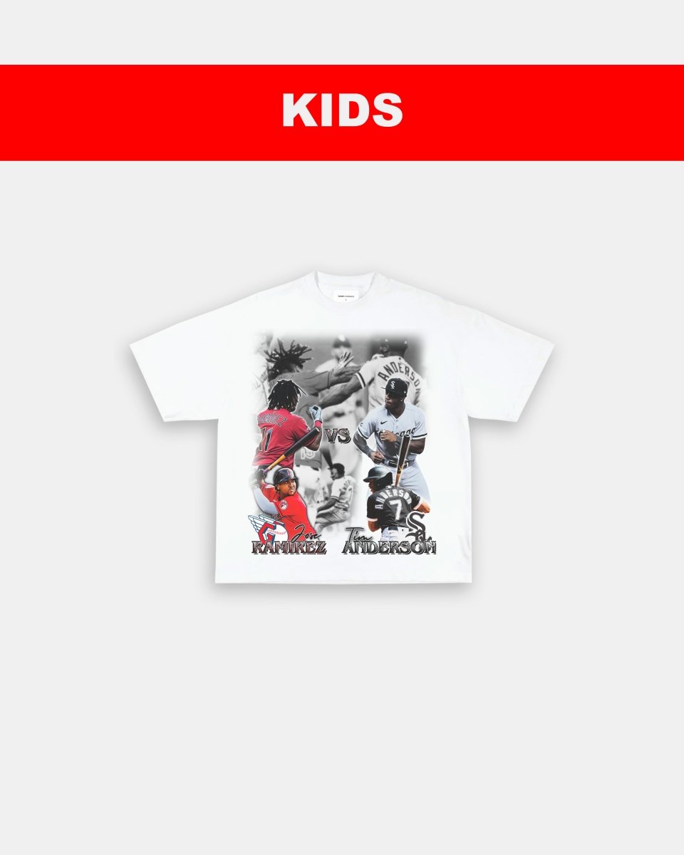 JOSE RAMIREZ VS TIM ANDERSON - KIDS TEE - GAME CHANGERS