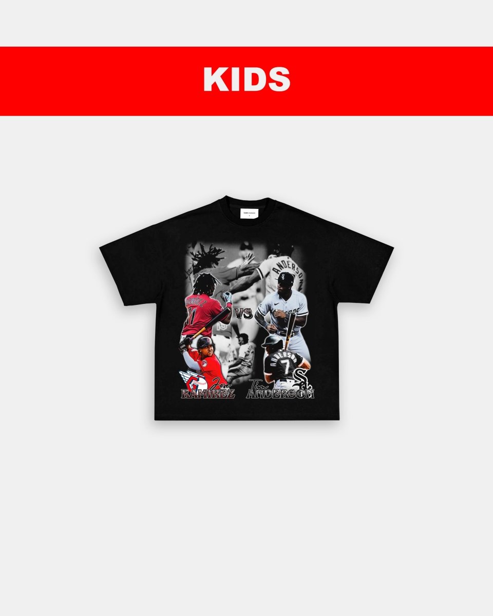 JOSE RAMIREZ VS TIM ANDERSON - KIDS TEE - GAME CHANGERS