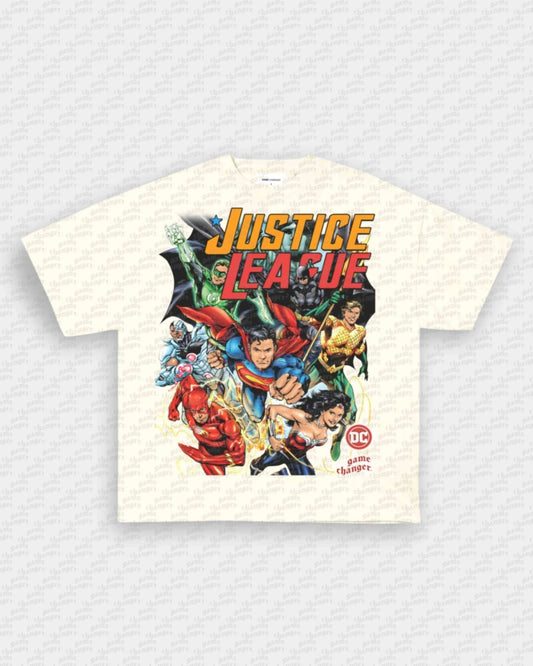 JUSTICE LEAGUE V2 TEE - GAME CHANGERS