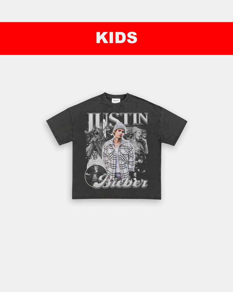 JUSTIN BIEBER - KIDS TEE - GAME CHANGERS