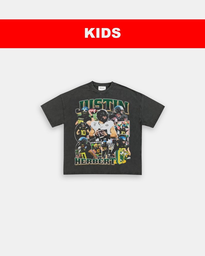 JUSTIN HERBERT - OREGON - KIDS TEE - VIP - GAME CHANGERS TEE