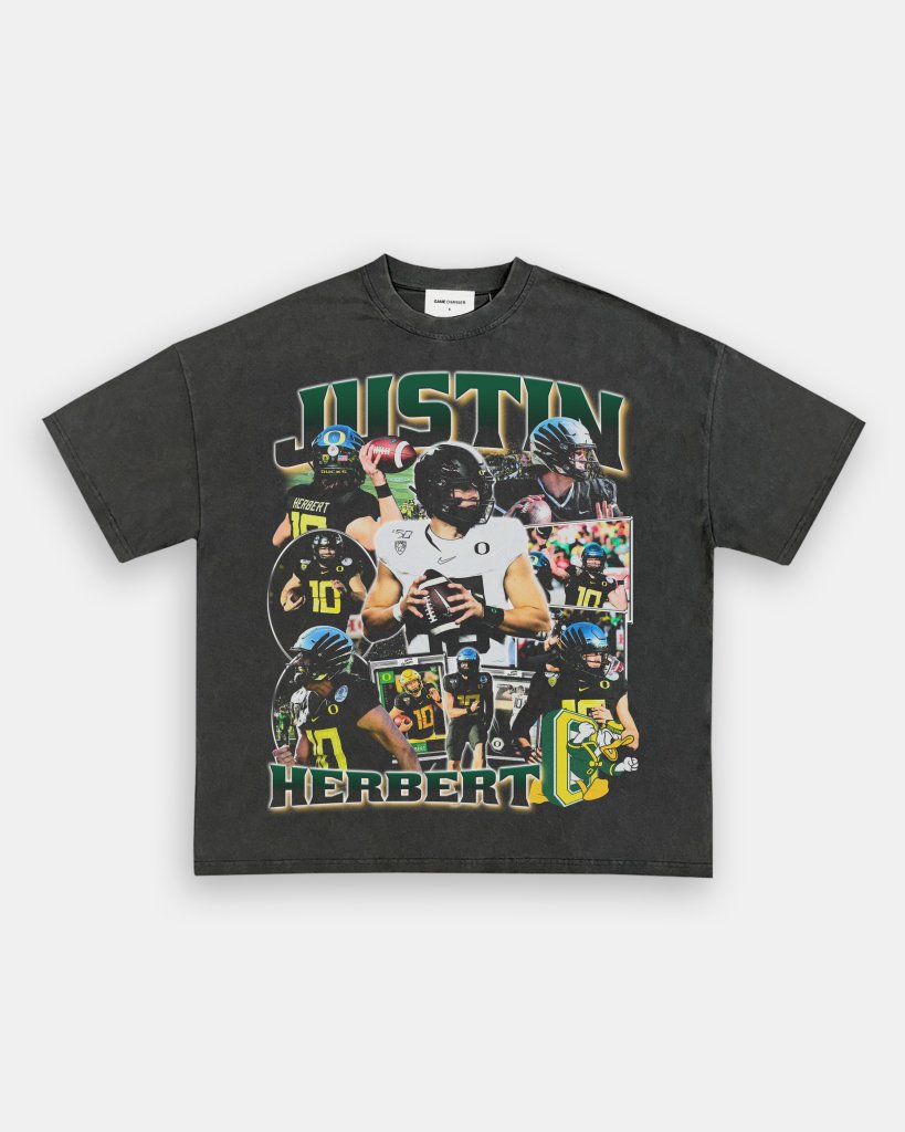 JUSTIN HERBERT - OREGON TEE - VIP - GAME CHANGERS TEE