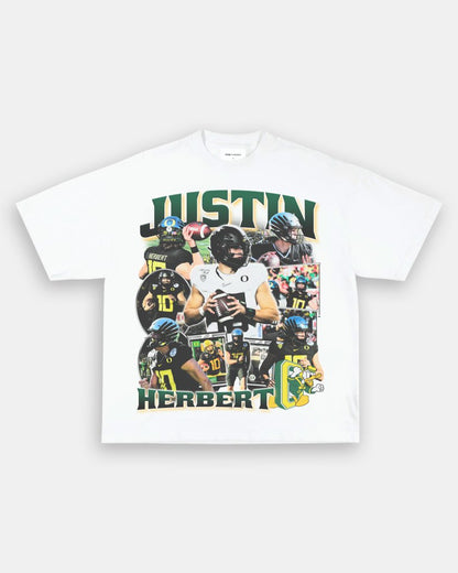 JUSTIN HERBERT - OREGON TEE - VIP - GAME CHANGERS TEE