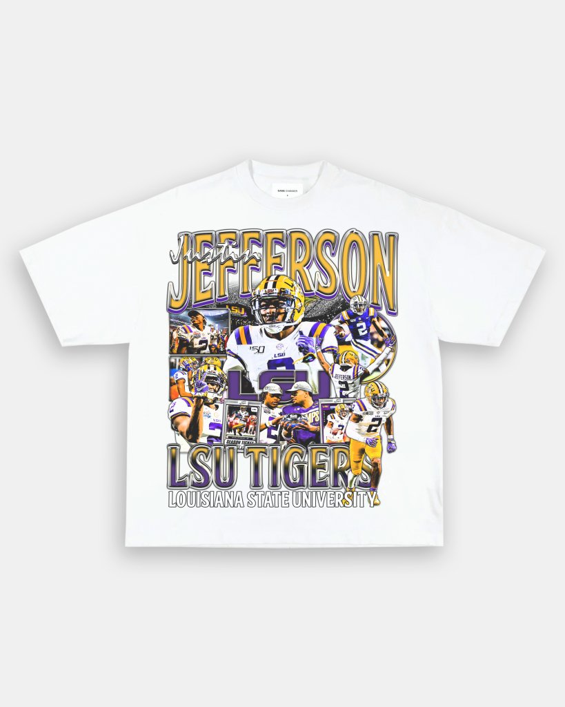 JUSTIN JEFFERSON - LSU TEE - VIP - GAME CHANGERS TEE