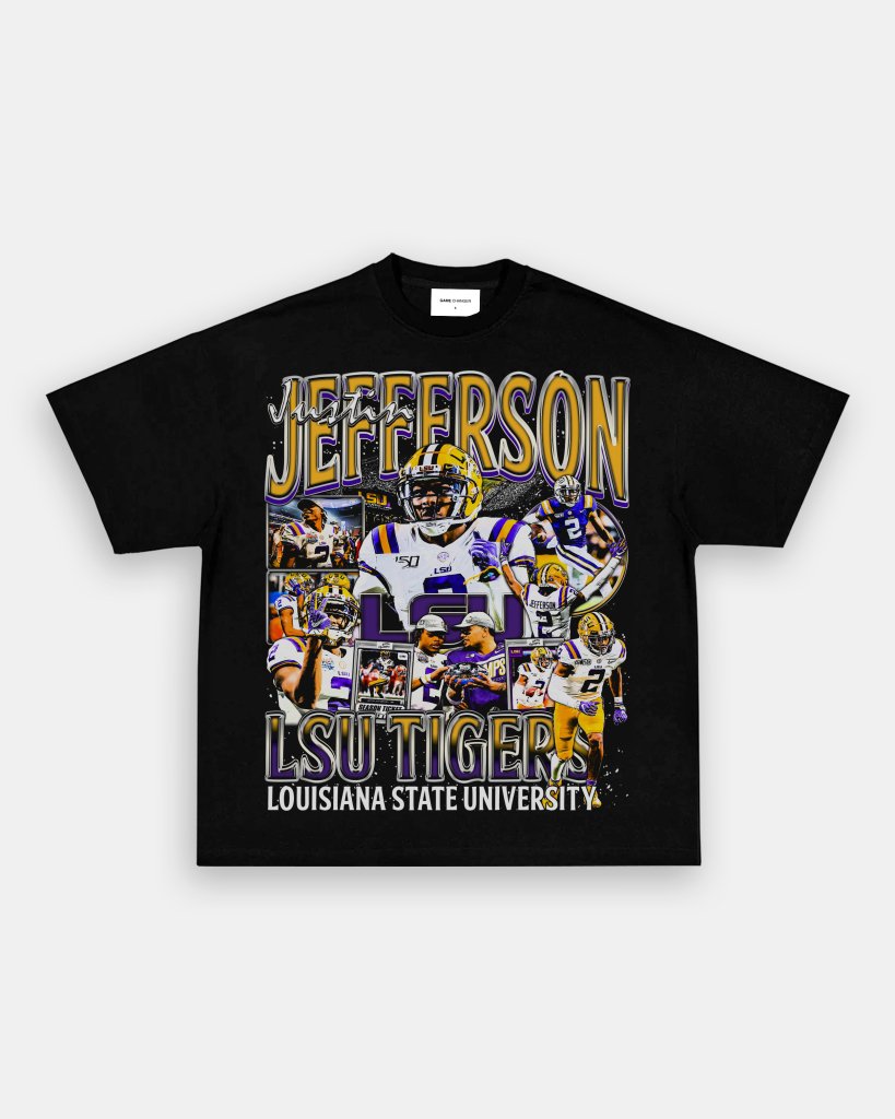 JUSTIN JEFFERSON - LSU TEE - VIP - GAME CHANGERS TEE