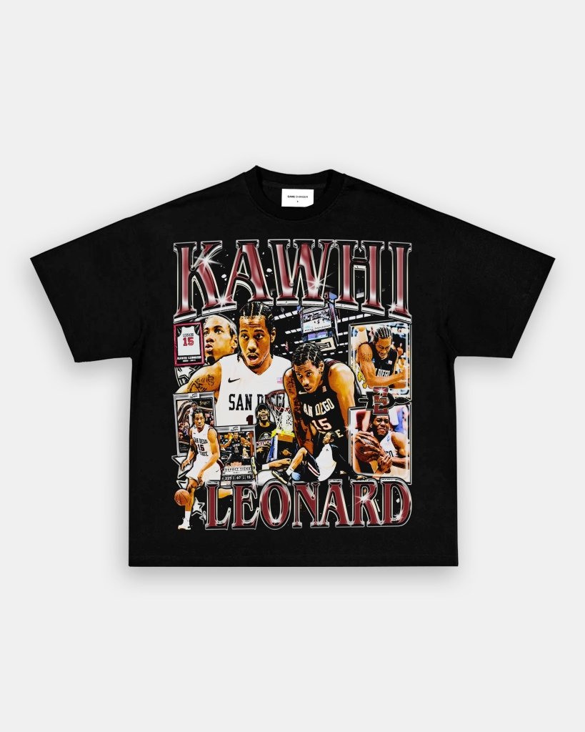 KAWHI LEONARD - SDSU TEE - VIP - GAME CHANGERS TEE