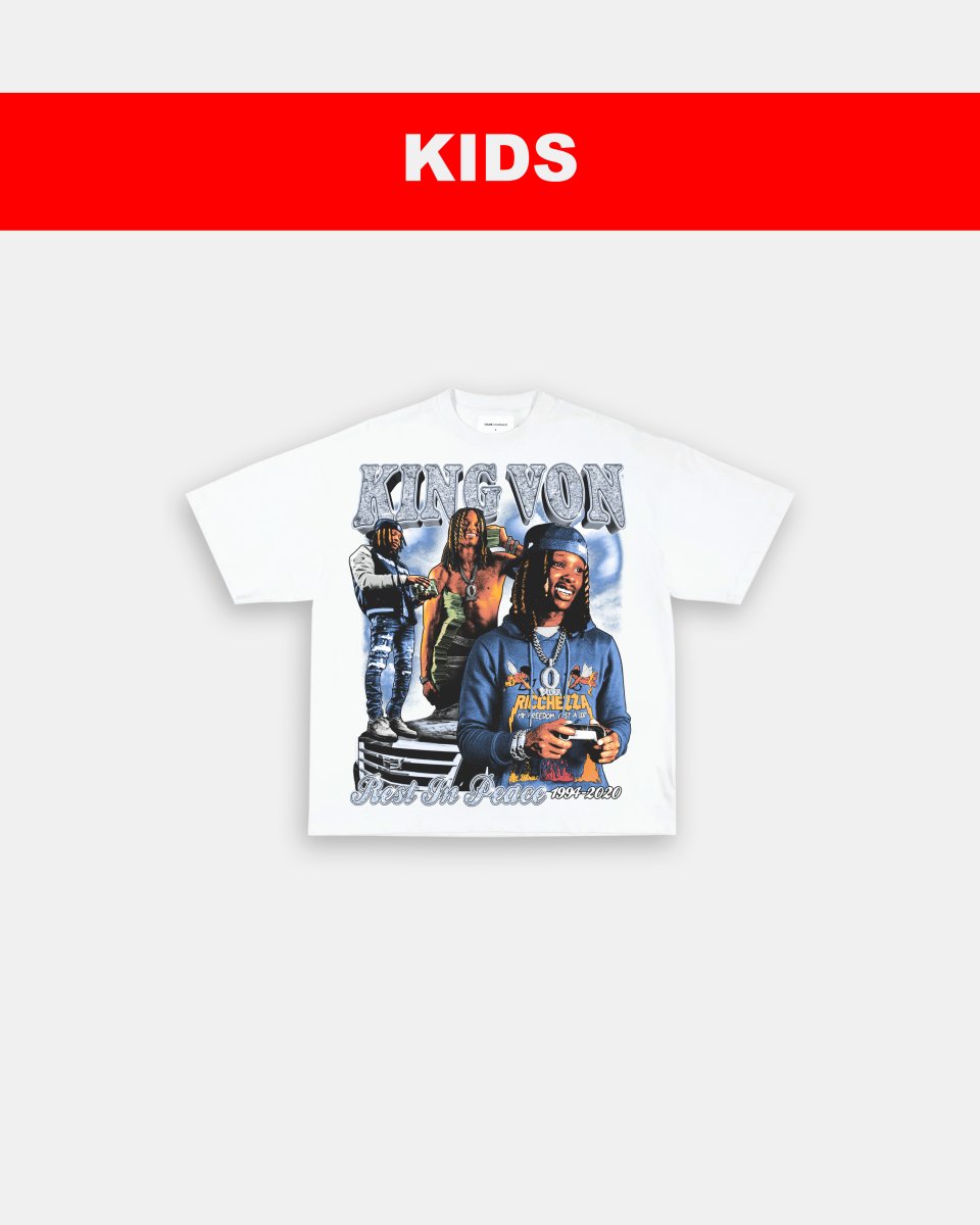 KING VON 2 - KIDS TEE - GAME CHANGERS