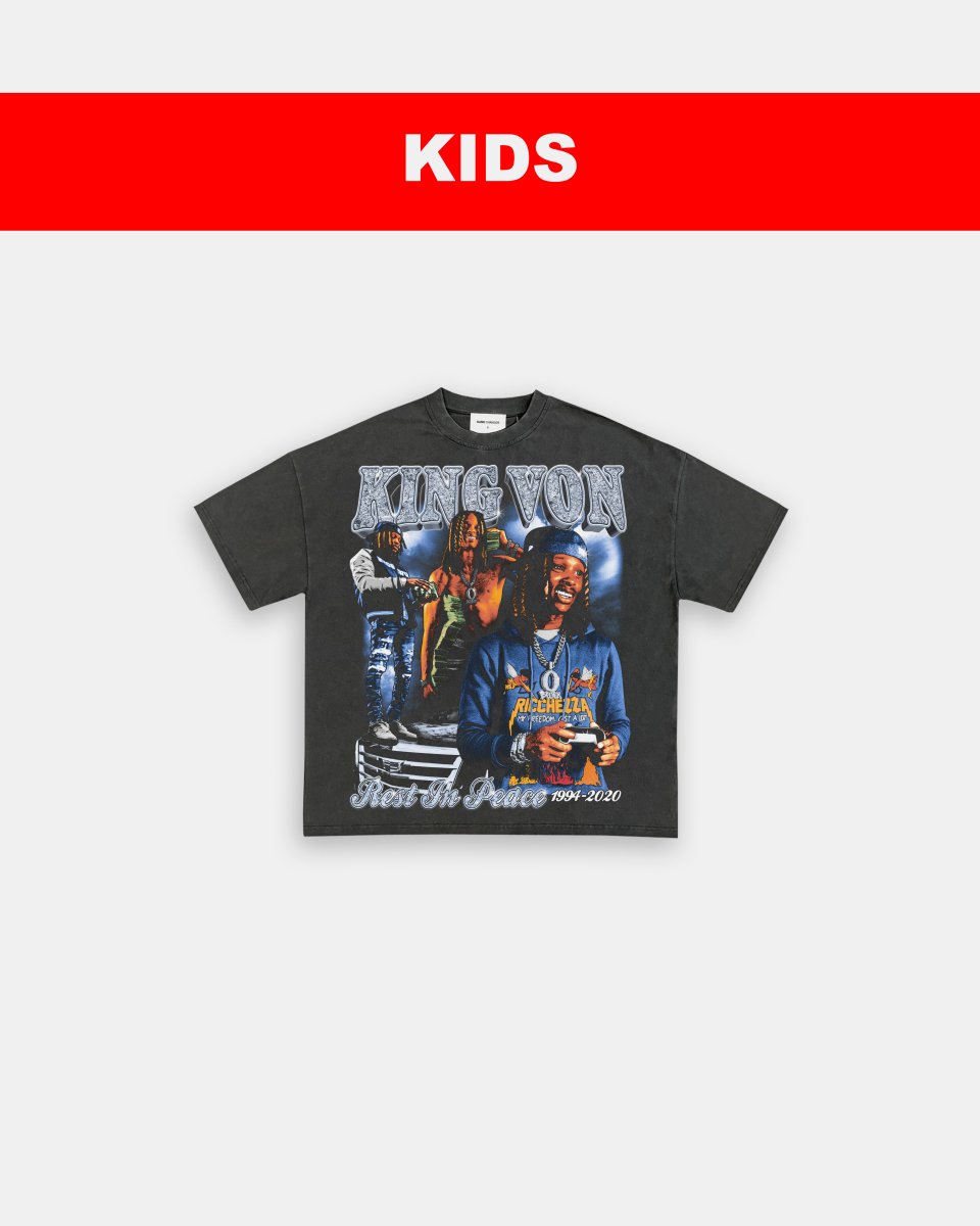 KING VON 2 - KIDS TEE - GAME CHANGERS