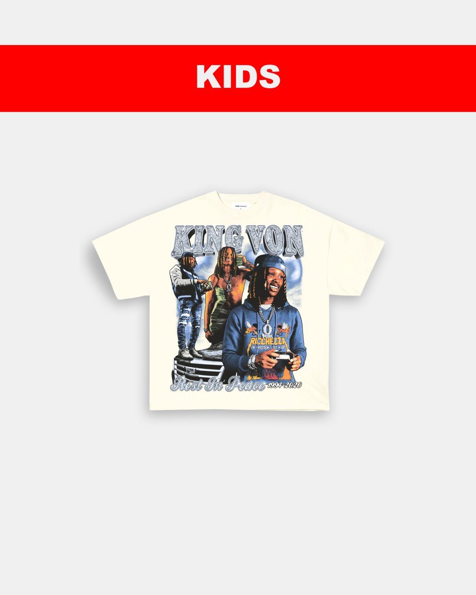 KING VON 2 - KIDS TEE - GAME CHANGERS