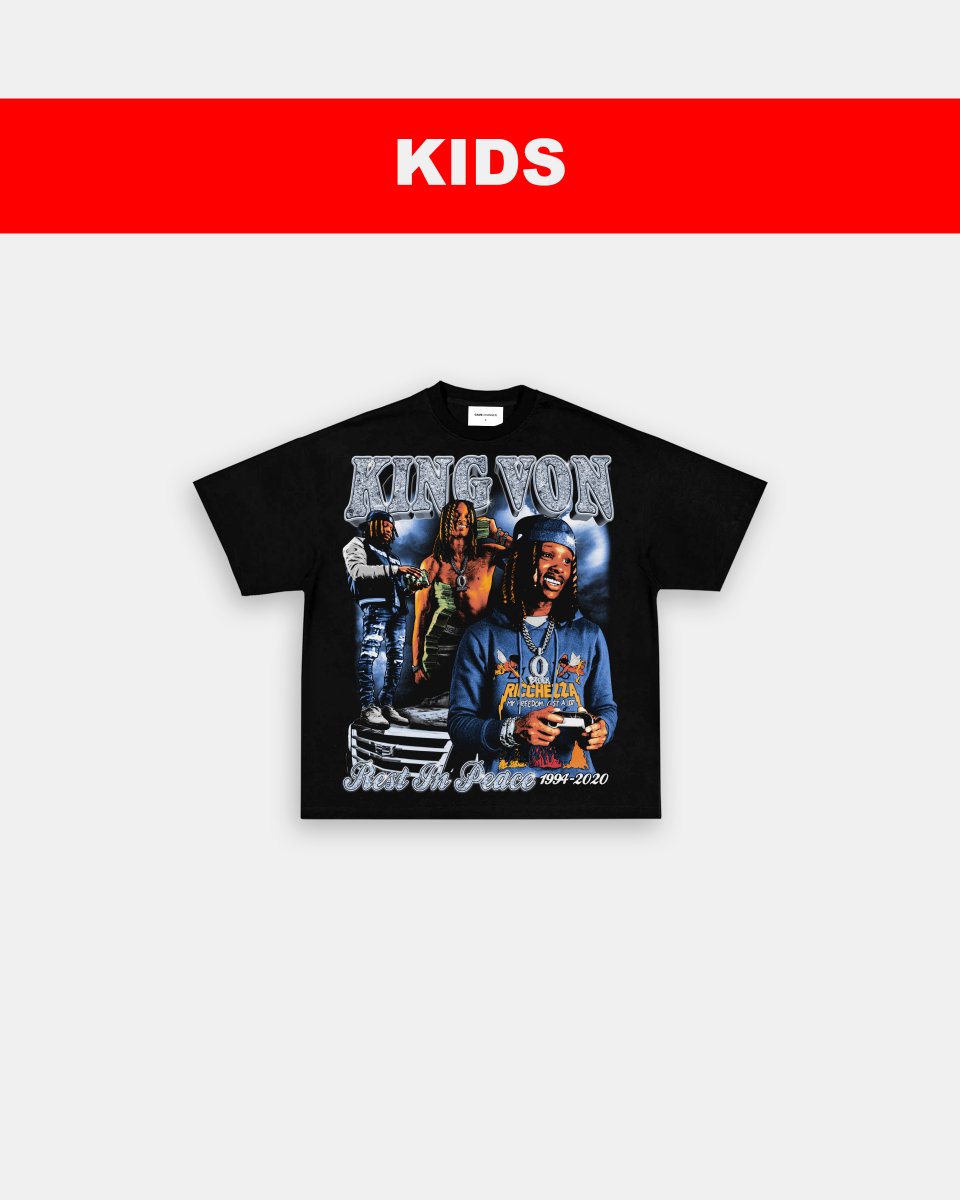 KING VON 2 - KIDS TEE - GAME CHANGERS