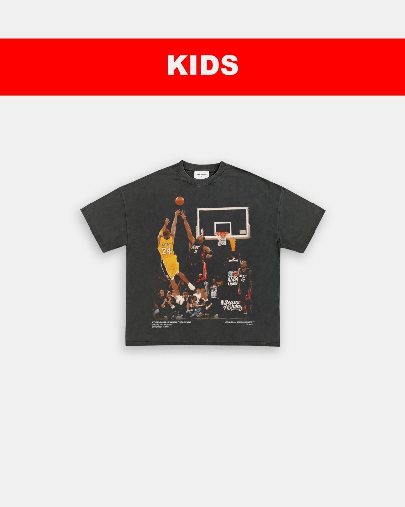 KOBE OVER WADE - KIDS TEE - VIP - GAME CHANGERS TEE