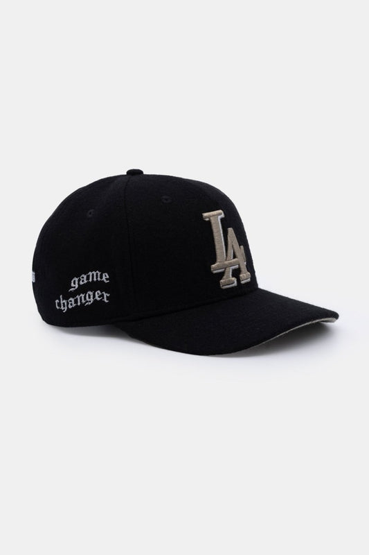 LA - 3D BLOCK HAT (BLACK/SAGE) - GAME CHANGERS