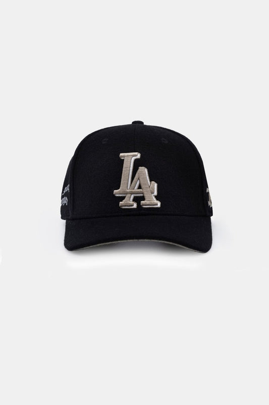 LA - 3D BLOCK HAT (BLACK/SAGE) - GAME CHANGERS