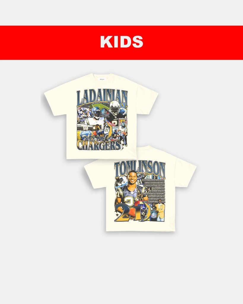 LADAINIAN TOMLINSON 2 DS - KIDS TEE [DS] - VIP - GAME CHANGERS TEE