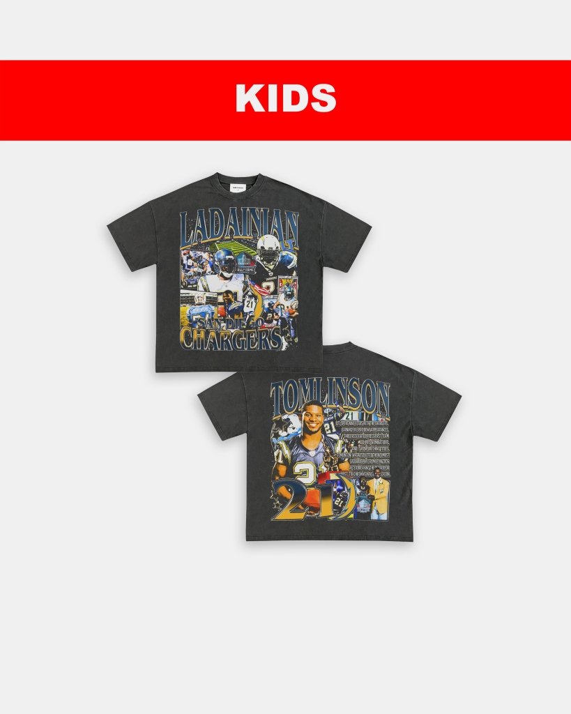 LADAINIAN TOMLINSON 2 DS - KIDS TEE [DS] - VIP - GAME CHANGERS TEE