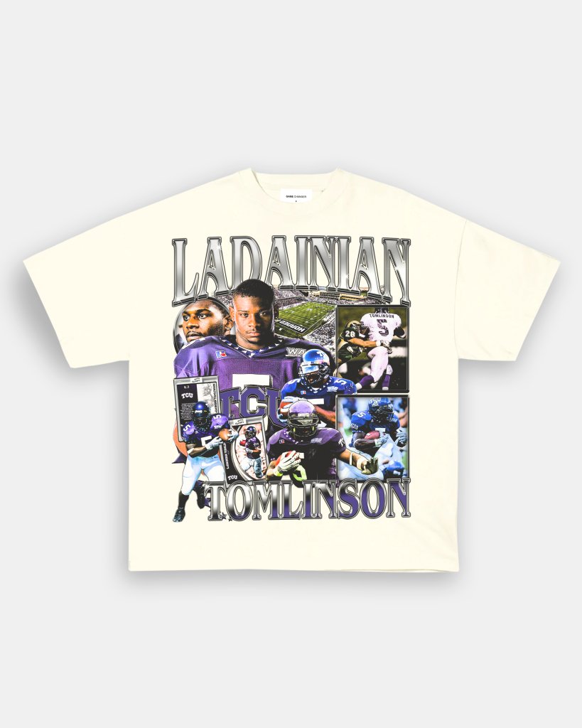 LADAINIAN TOMLINSON - TCU TEE - VIP - GAME CHANGERS TEE