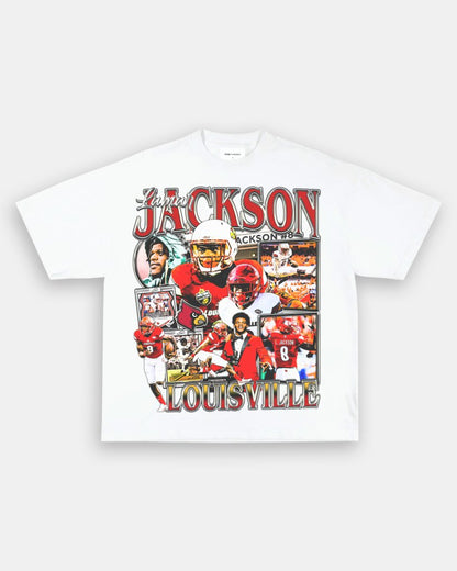 LAMAR JACKSON - LOUISVILLE TEE - VIP - GAME CHANGERS TEE